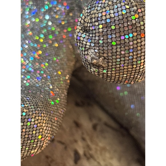 2017 Victoria's‎ Secret Pink Iridescent Glitter Bling Collectible Giant Mini Dog - Picture 6 of 16